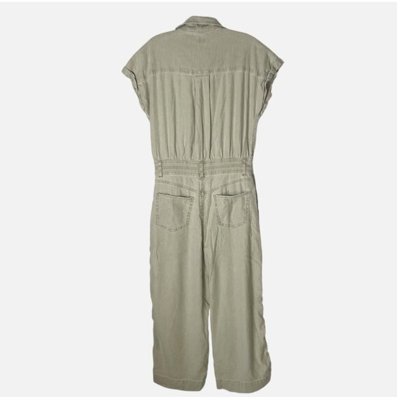 Joe's Jeans Jumpsuit Lexi Linen-Blend Wide-Leg - Picture 4 of 8